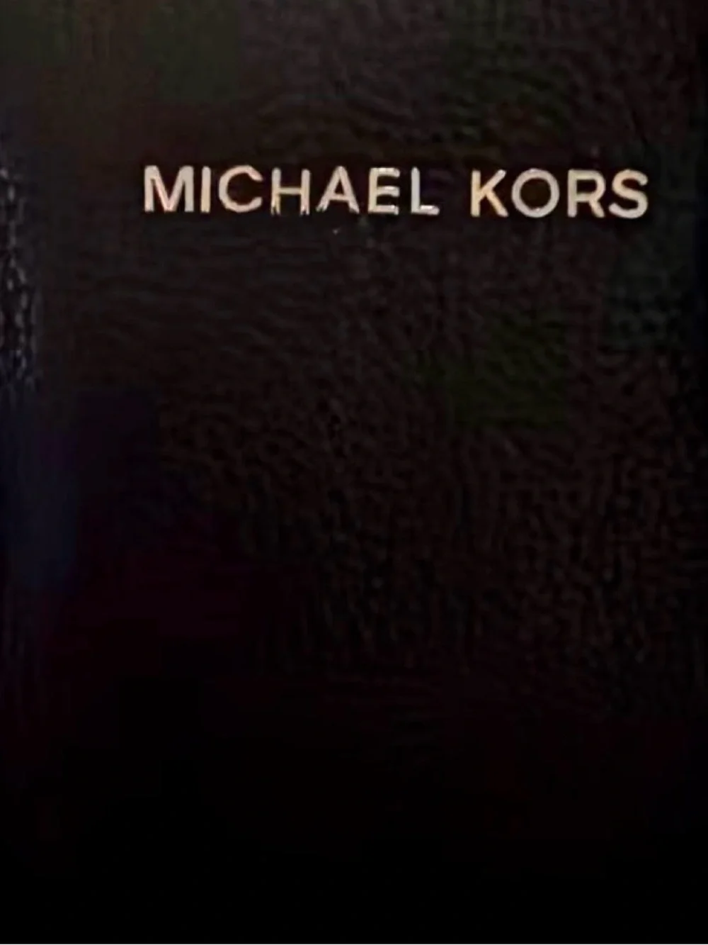 Michael Kors Mercer Medium Leather Tote Bag Black - READ DESCRIPTION